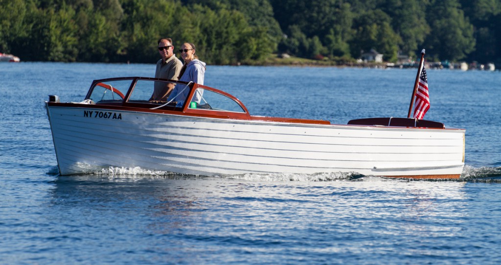 John O'Carroll's freshly restored Sea Skiff